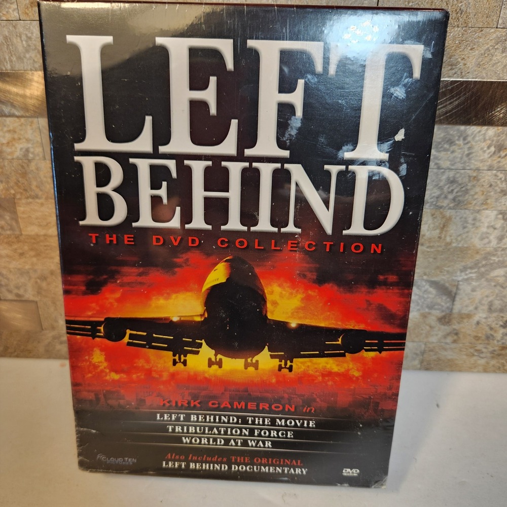 Left Behind The DVD Collection 3-Movie Box Set Kirk Cameron Cloud Ten NEW
